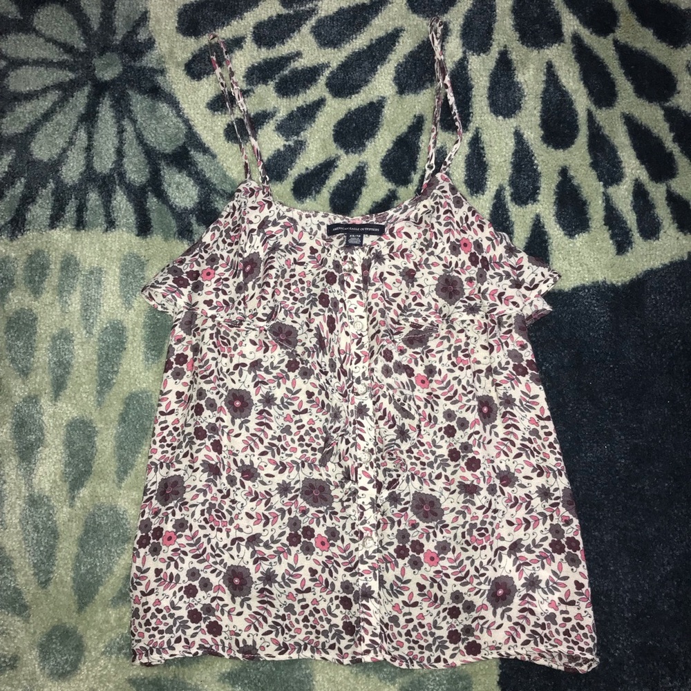 NWOT American Eagle Crop Top Cami